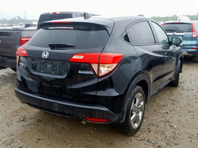 3CZRU5H59HG701985 - 2017 HONDA HR-V EX BLACK photo 4