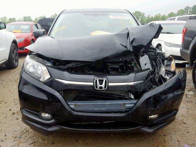 3CZRU5H59HG701985 - 2017 HONDA HR-V EX BLACK photo 9