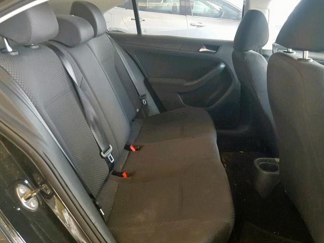 3VW2K7AJ5BM394109 - 2011 VOLKSWAGEN JETTA BASE 黑色 照片 6