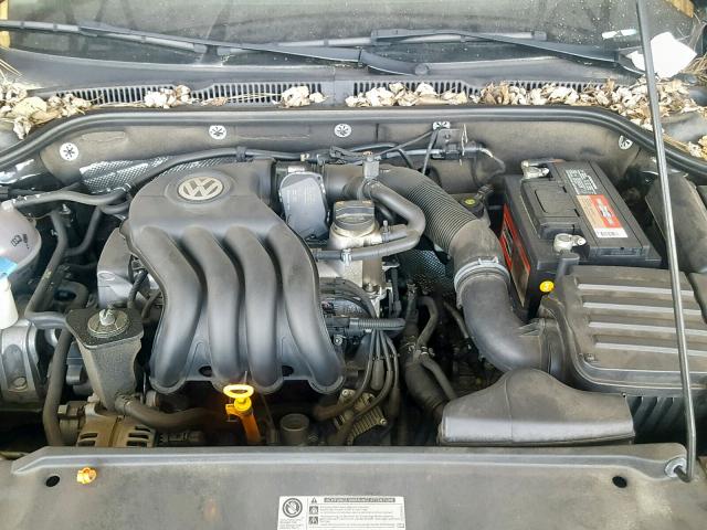 3VW2K7AJ5BM394109 - 2011 VOLKSWAGEN JETTA BASE 黑色 照片 7