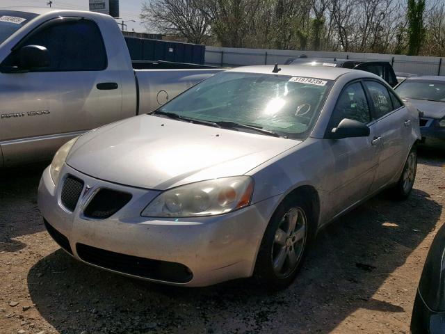 1G2ZH57N984261070 - 2008 PONTIAC G6 GT SILVER photo 2