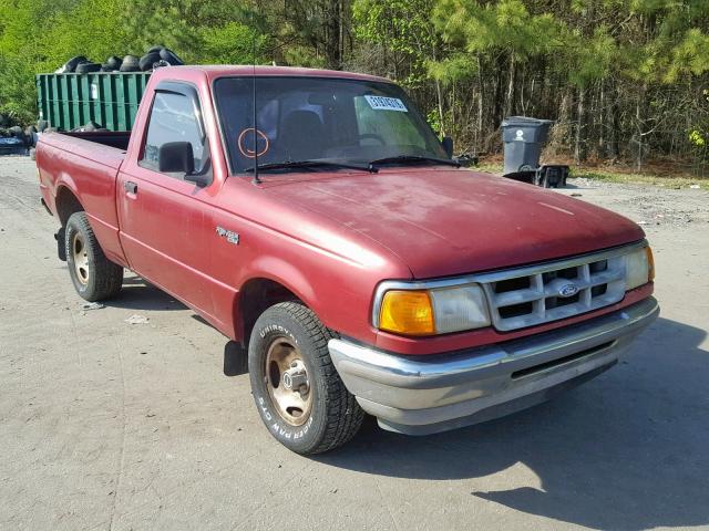 1FTCR10A8RTA48262 - 1994 FORD RANGER RED photo 1