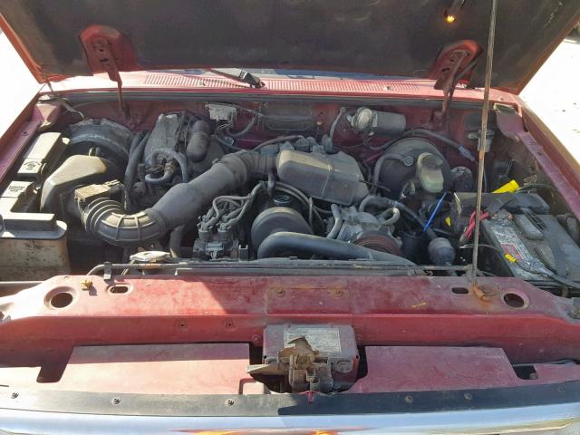 1FTCR10A8RTA48262 - 1994 FORD RANGER RED photo 7