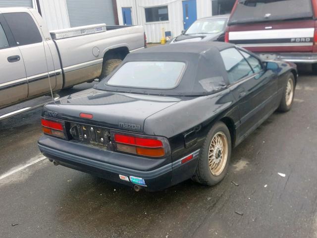 JM1FC3517J0106161 - 1988 MAZDA RX7 BLACK photo 4