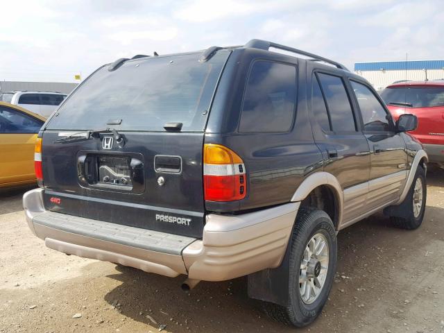 4S6DM58W514411614 - 2001 HONDA PASSPORT E BLACK photo 4