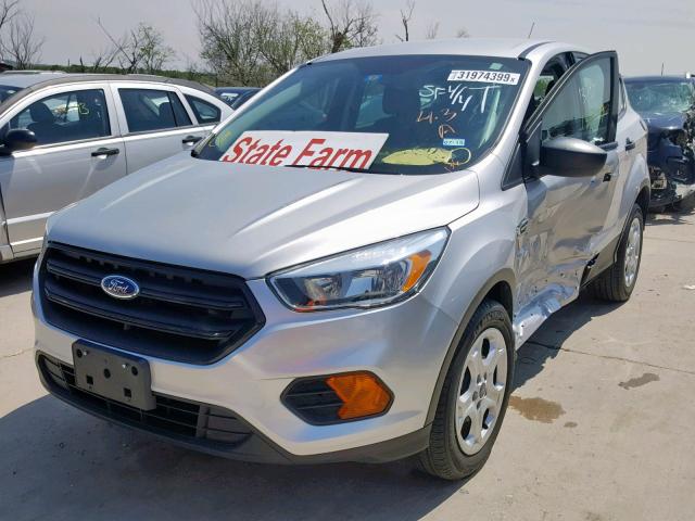 1FMCU0F77HUA93220 - 2017 FORD ESCAPE S SILVER photo 2