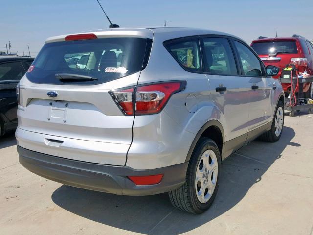 1FMCU0F77HUA93220 - 2017 FORD ESCAPE S SILVER photo 4