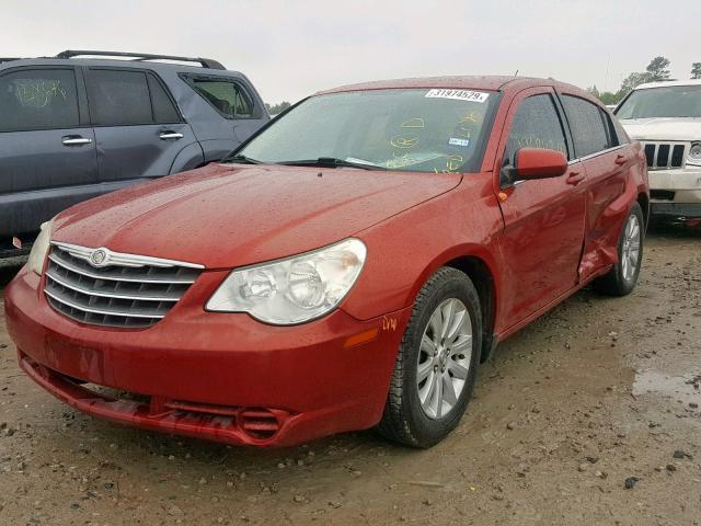 1C3CC5FB0AN154338 - 2010 CHRYSLER SEBRING LI BURGUNDY photo 2