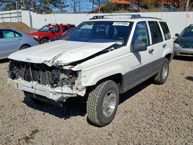 1J4FX58S6TC280920 - 1996 JEEP GRAND CHER WHITE photo 2