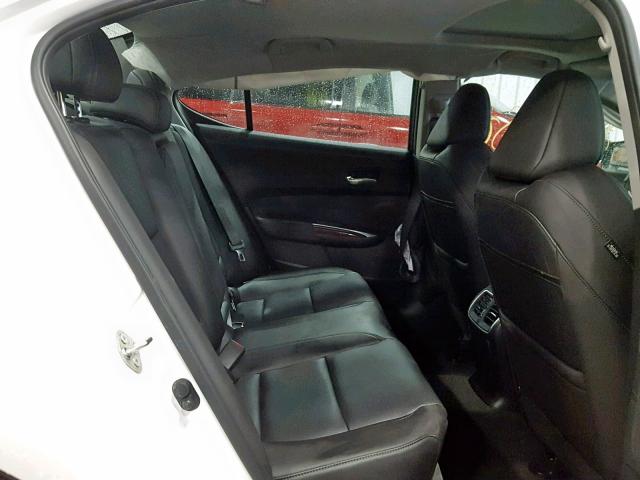 19UUB1F56GA014396 - 2016 ACURA TLX TECH WHITE photo 6