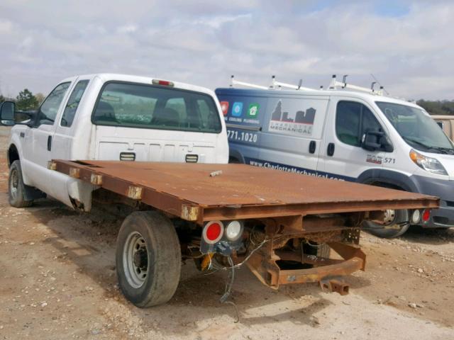 1FTNX21L34EB38176 - 2004 FORD F250 SUPER WHITE photo 3