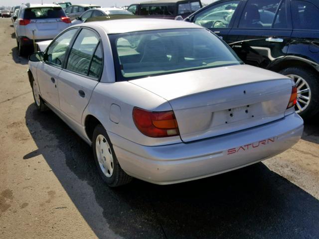 1G8ZH52881Z333358 - 2001 SATURN SL1 SILVER photo 3