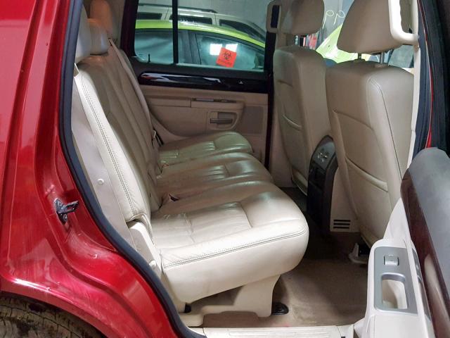 5LMEU88H54ZJ41949 - 2004 LINCOLN AVIATOR Tünd qırmızı foto 6