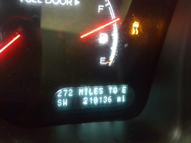 5LMEU88H54ZJ41949 - 2004 LINCOLN AVIATOR Tünd qırmızı foto 8