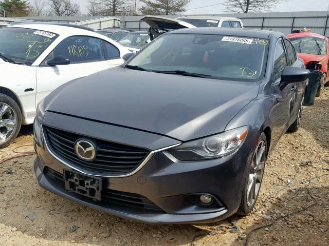 JM1GJ1W55E1101590 - 2014 MAZDA 6 GRAND TO BLACK photo 2