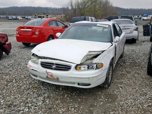 2G4WB55K5Y1123493 - 2000 BUICK REGAL LS WHITE photo 2