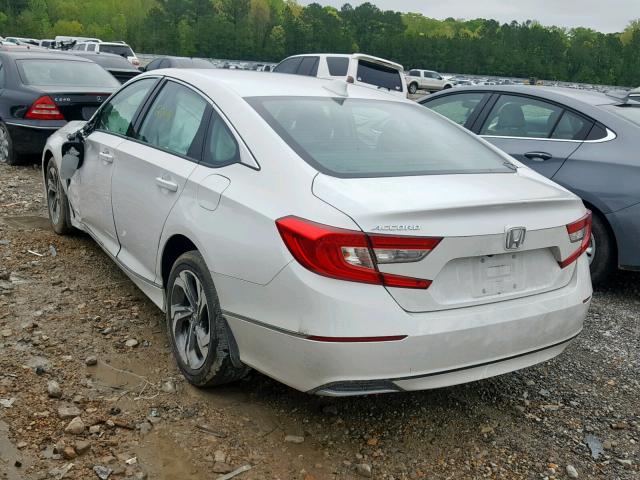 1HGCV1F56JA068761 - 2018 HONDA ACCORD EXL WHITE photo 3