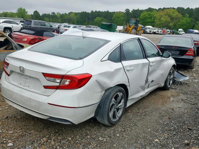 1HGCV1F56JA068761 - 2018 HONDA ACCORD EXL WHITE photo 4