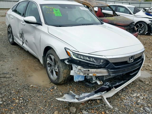 1HGCV1F56JA068761 - 2018 HONDA ACCORD EXL WHITE photo 9