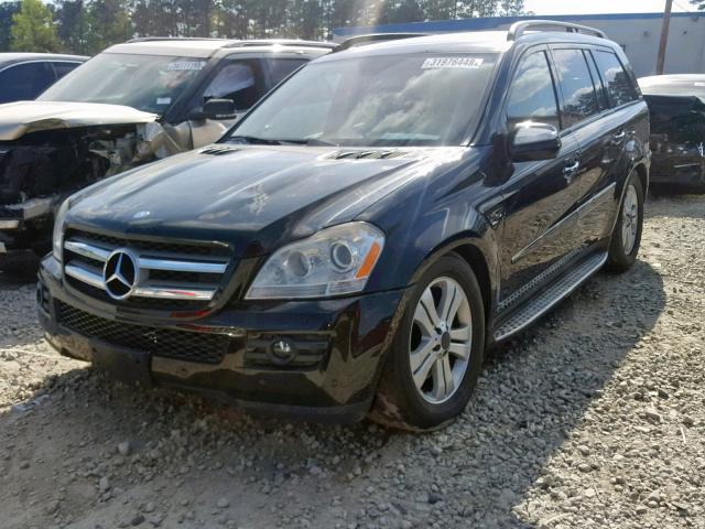 4JGBF71E99A456625 - 2009 MERCEDES-BENZ GL 450 4MA BLACK photo 2