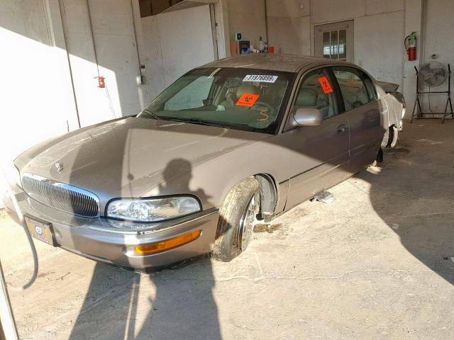 1G4CW54K724217346 - 2002 BUICK PARK AVENU BEIGE photo 2