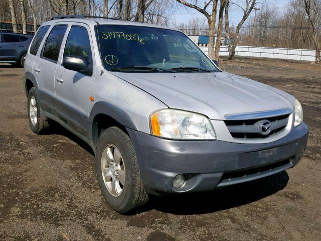 4F2CU08152KM16339 - 2002 MAZDA TRIBUTE LX SILVER photo 1