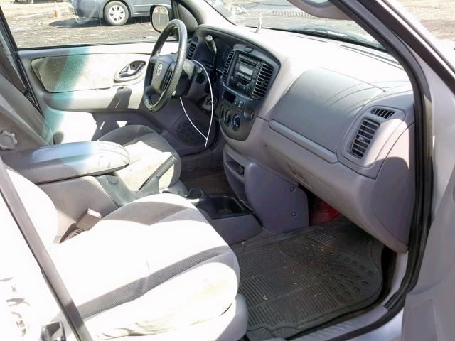 4F2CU08152KM16339 - 2002 MAZDA TRIBUTE LX SILVER photo 5