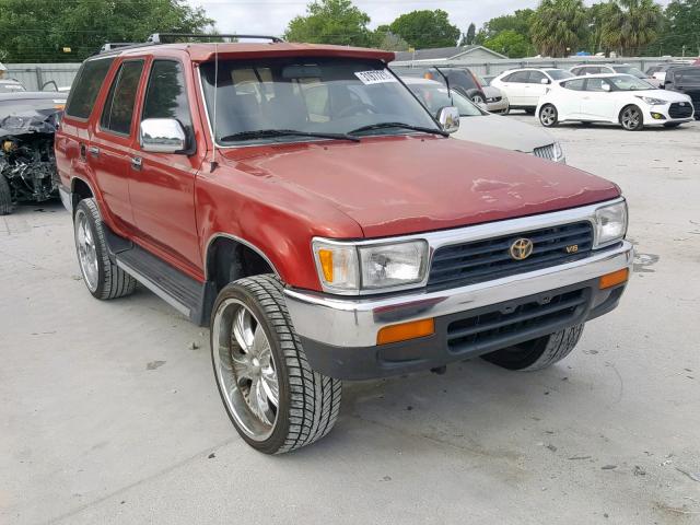 JT3VN29V2P0014157 - 1993 TOYOTA 4RUNNER VN RED photo 1