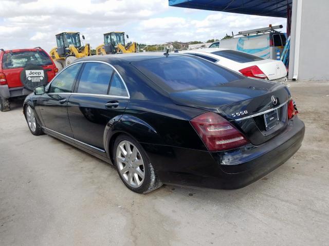 WDDNG71X17A072356 - 2007 MERCEDES-BENZ S 550  photo 3