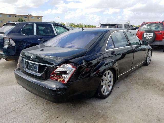 WDDNG71X17A072356 - 2007 MERCEDES-BENZ S 550  photo 4