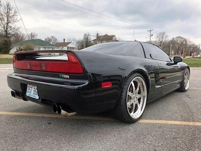 JH4NA1263MT003200 - 1991 ACURA NSX BLACK photo 3