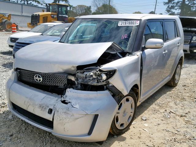 JTLKE50E991077433 - 2009 TOYOTA SCION XB 银色 照片 2