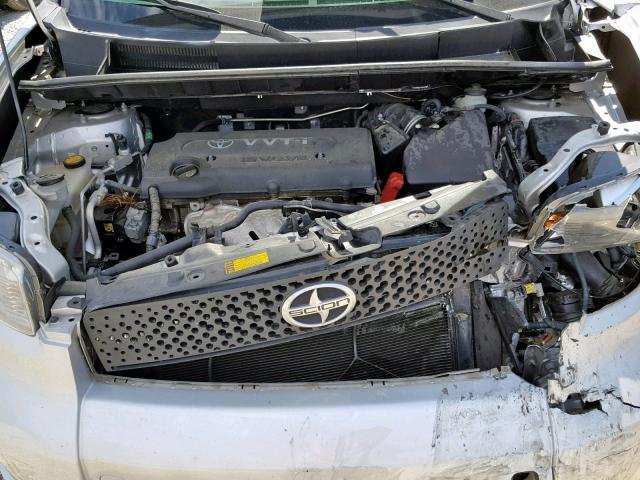 JTLKE50E991077433 - 2009 TOYOTA SCION XB 银色 照片 7