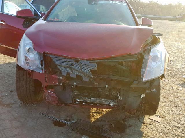 3GYFNFEY6AS501704 - 2010 CADILLAC SRX PREMIU RED photo 7