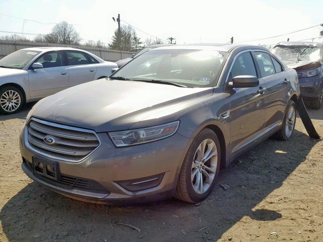 1FAHP2H8XDG101411 - 2013 FORD TAURUS SEL GRAY photo 2