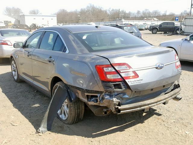 1FAHP2H8XDG101411 - 2013 FORD TAURUS SEL GRAY photo 3