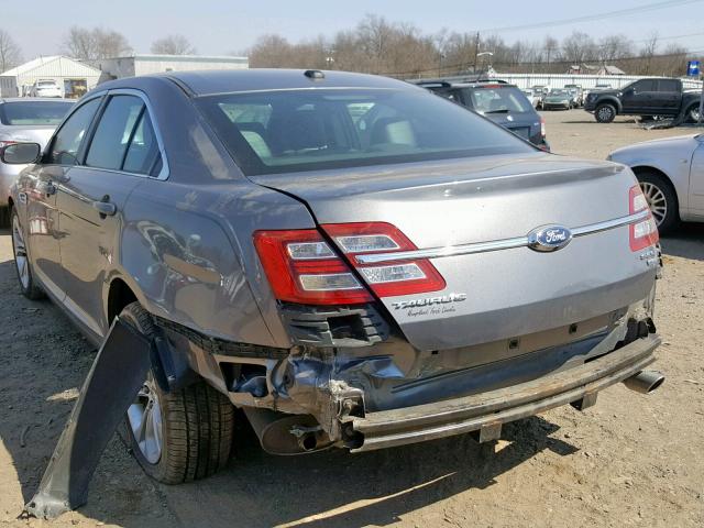 1FAHP2H8XDG101411 - 2013 FORD TAURUS SEL GRAY photo 9