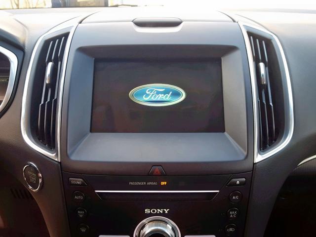 2FMPK4K88JBC14295 - 2018 FORD EDGE TITAN GRAY photo 9