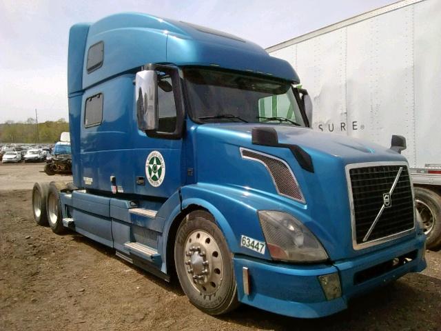 4V4NC9EH8CN560084 - 2012 VOLVO VN VNL BLUE photo 1