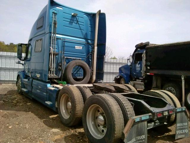 4V4NC9EH8CN560084 - 2012 VOLVO VN VNL BLUE photo 4