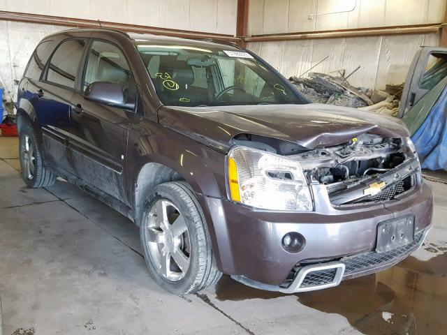 2CNDL737886043171 - 2008 CHEVROLET EQUINOX SP PURPLE photo 1