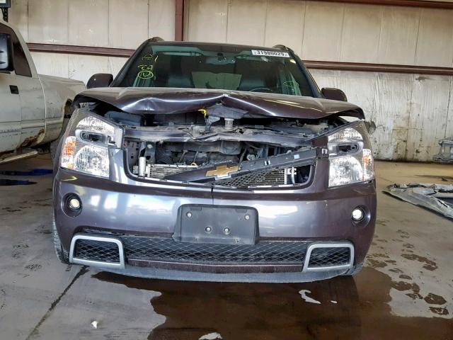 2CNDL737886043171 - 2008 CHEVROLET EQUINOX SP PURPLE photo 10