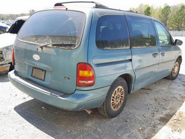 2FMZA5140WBD18951 - 1998 FORD WINDSTAR W TURQUOISE photo 4