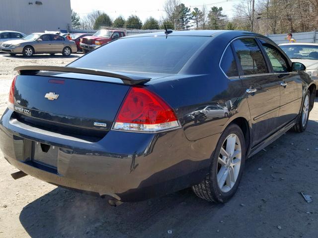 2G1WC5E34E1159786 - 2014 CHEVROLET IMPALA LIM GRAY photo 4