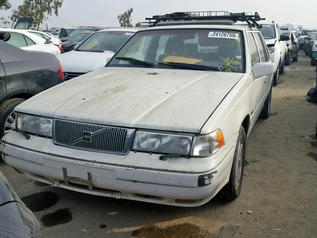 YV1KS9608V1115228 - 1997 VOLVO 960 WHITE photo 2