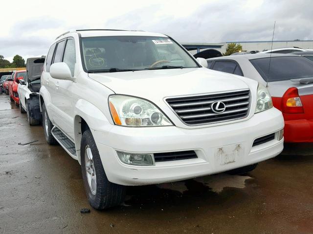 JTJBT20X760114656 - 2006 LEXUS GX 470 WHITE photo 1