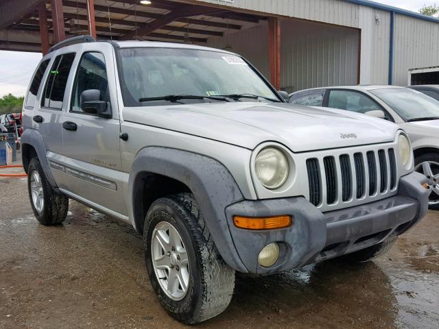 1J4GL48K92W113524 - 2002 JEEP LIBERTY SP SILVER photo 1