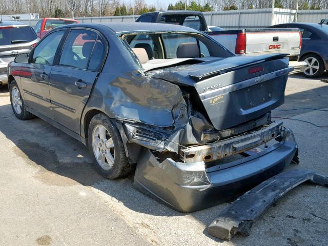 1G1ZT54855F207184 - 2005 CHEVROLET MALIBU LS GREEN photo 3