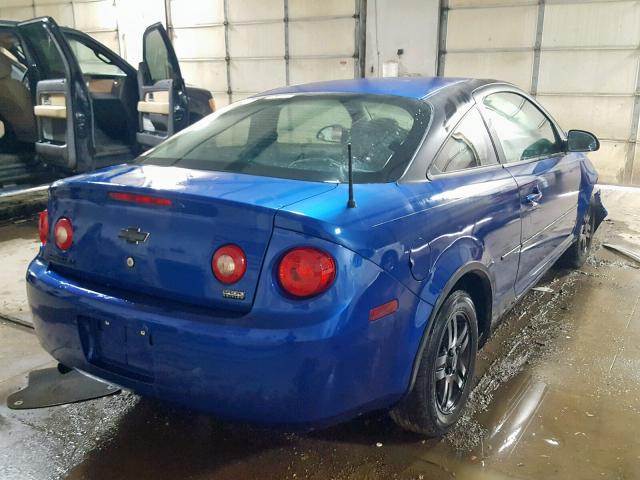 1G1AL15F167601571 - 2006 CHEVROLET COBALT LT BLUE photo 4