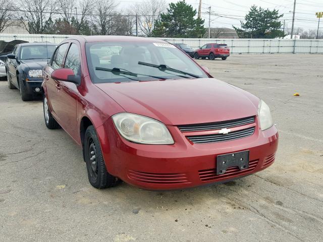 1G1AL58F587297411 - 2008 CHEVROLET COBALT LT RED photo 1